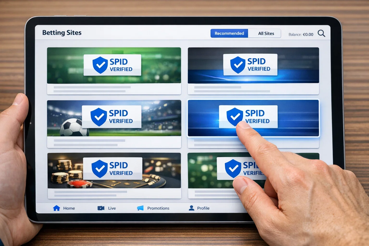 Lista di siti scommesse con opzione registrazione SPID